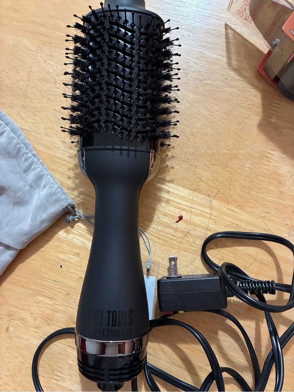 Black Hot Tools Professional Hot Air Brush - Volumizing Styler